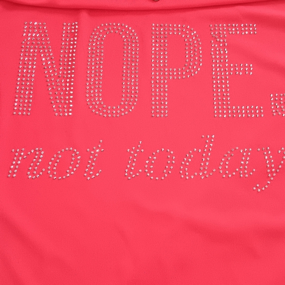 Plus size Diamond Letter Breasted One-Word Collar Loose Two-Piece Set - Picture 8 of 16